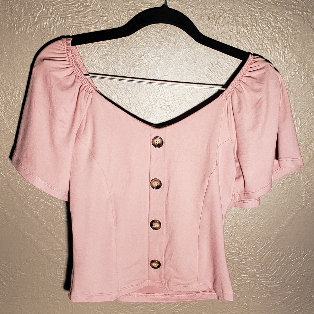 Love J Crop Top